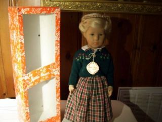 Kathe Kruse Stoffpuppe 20 Inch Displayed German Doll
