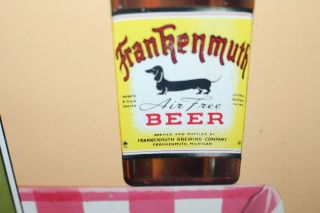 Rare Vintage 1930 ' s Frankenmuth Beer & Ale Bar Tavern Gas Oil 19 