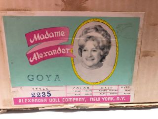 Closet Find Vintage Madame Alexander Spanish 