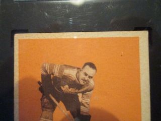 Vintage 1933 - 34 Hamilton Gum 17 King Clancy NHL Hockey Card Graded SGC 35 Good, 3