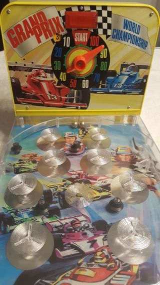 Vintage And Rare Pinball Game By Grand Prix