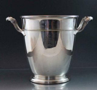 Vintage Gorham Silver Plate Champagne Wine Cooler Bucket Trophy Cup Signed