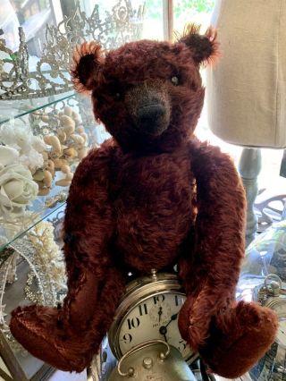 Pat Murphy Bear Awesome Burgundy Brown Color This One Is Vintage