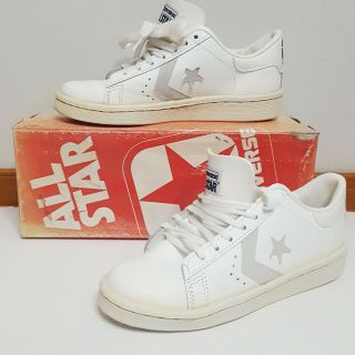 Vintage Converse All Star Basketball Made In Usa Oxford Leather Men 