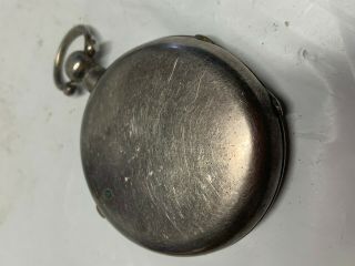 Antique Sterling silver pair case watch repair or parts 3