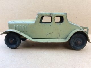Vintage 1930’s Pressed Steel Girard Coupe Car Antique Toy Car,  Wyandotte? 3