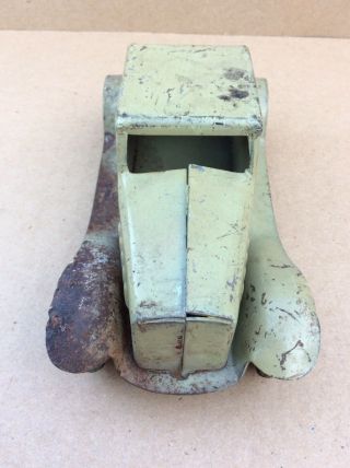 Vintage 1930’s Pressed Steel Girard Coupe Car Antique Toy Car,  Wyandotte? 5