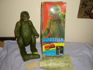 Vintage Godzilla 1977 Mattel Toho Shogun Warriors 19.  5 " Figure