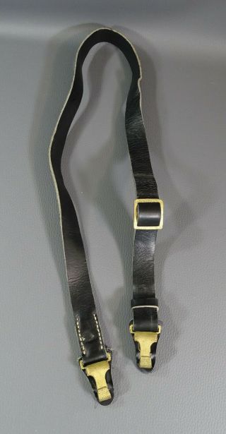 1941 Wwii German Military Police Officer Uniform Leather Belt Shoulder Strap Gan
