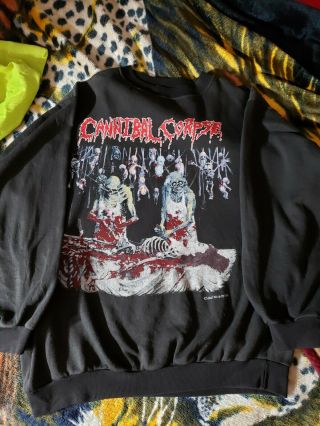 Vintage Cannibal Corpse Sweatshirt,  Obituary,  Death,  Morbid Angel