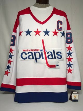 Nwt Alex Ovechkin 8 Washington Capitals Nhl Ccm Vintage Hockey Jersey Sz 52 Xl