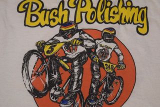 Vtg 70s Bmx Bike T Shirt Medium