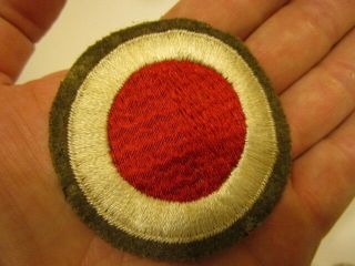 Wwii 37th Id Woolie Patch Patch Blanket Removed
