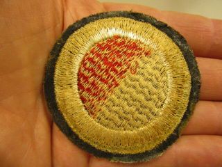 WWII 37th ID WOOLIE Patch Patch Blanket Removed 2