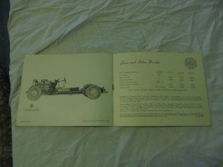 THE MG CAR COMPANY SAFETY FIRST CAR SALES BROCHURE 1938 VINTAGE CLASSIC CAR 6