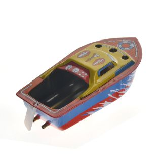 Vintage Steam Boat Pop Pop Candles Powered Put Put Ship Collectable Tin Toy