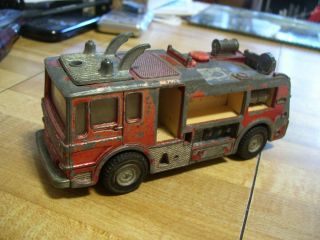(a) Vintage Dinky Toys Meccano England Merryweather Fire Engine Truck