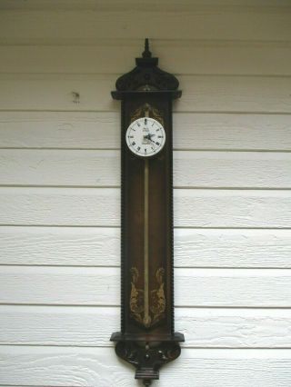 Vintage Linden Saw Tooth Clock