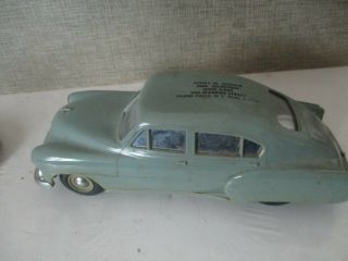 VINTAGE CLASSIC TOY CAR 1950 ' S CHEVEROLET ADVERTISEMENT FOR CAR DEALERSHIP 2