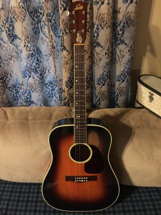 Vintage 1968 Levin Acoustic Ln - 26 Guitar