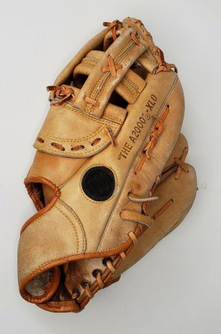 Vintage Wilson The A2000 Xlo 12 " Snap Action Glove Right Hand Throw