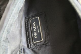 Authentic Vintage Prada Nylon Fanny Waist Pack Bum Bag Navy Tessuto 7