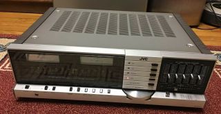 Vintage Jvc Jr - S201 Dc - Integrated Stereo Receiver W/s.  E.  A.  Graphic Equalizer
