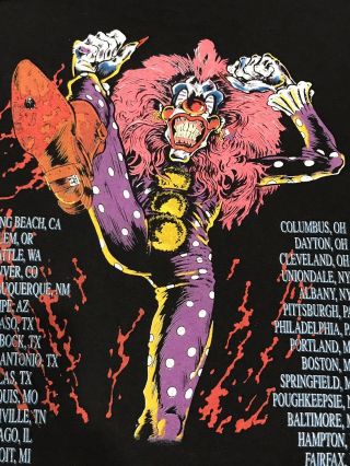 Dangerous Toys Vtg Tour Shirt La Guns Roses Alice Motorhead Skid Crue Ratt
