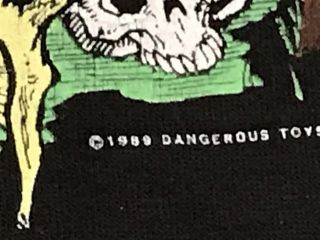 Dangerous Toys Vtg Tour Shirt LA Guns Roses Alice Motorhead Skid Crue Ratt 6