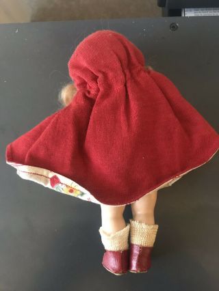 Vintage Vogue Doll Red Riding Hood Doll 2