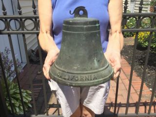 Antique Bronze Bell,  Mission Bell,  Church Bell