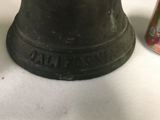 Antique Bronze Bell,  Mission Bell,  Church Bell 5