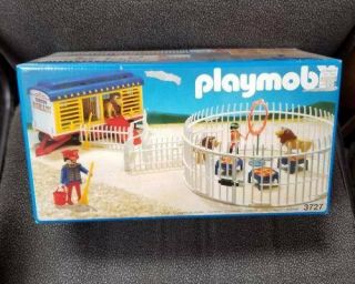 Vintage 1991 - Playmobil 3727 Romani Circus Lion Cage - Rare