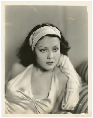 Raquel Torres The Woman I Stole Vintage 1933 Sultry Hollywood Glamour Photograph
