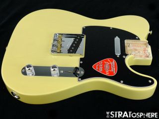 Loaded Fender American Special Tele Body Texas Special Telecaster Vintage Blonde