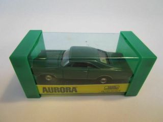 Vintage 1960s Aurora Thunderjet 1386 Green Ford Galaxie XL 500 T - Jet HO Slot Car 2
