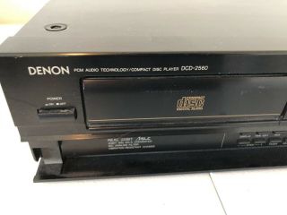 Vintage Denon DCD - 2560 CD Player - High End - Rare Great 2