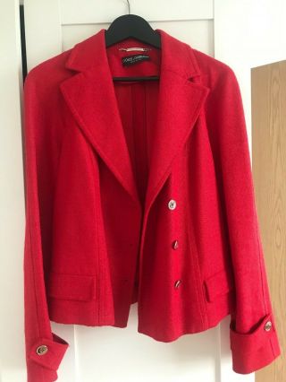 Vintage Dolce & Gabbana Jacket - Red