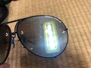 Vintage Porsche Design Carrera Aviator 5621 Black MADE IN AUSTRIA 4