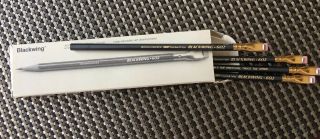 Four Vintage Eberhard Faber Blackwing 602 Pencils Complete W/original Box
