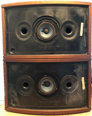 Vintage Bose 901 series III Speakers with matching Equalizer EQ - Re - Foamed Read 3