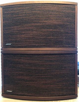 Vintage Bose 901 series III Speakers with matching Equalizer EQ - Re - Foamed Read 4