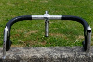 Vintage Belleti " Forgée " Stem & Handlebar Combo With Levers And Hutchinson Tape