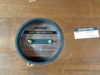 Vintage Bose 901 Series V Direct/Reflecting Speakers 3128 12