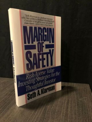 Margin of Safety Rare Paperback - Seth A.  Klarman 1991 - Signed by Author 2