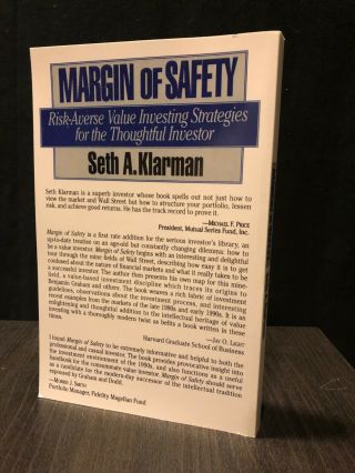 Margin of Safety Rare Paperback - Seth A.  Klarman 1991 - Signed by Author 5