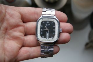 Mechanical Watches With Metal Strap Slava 26 Jewels Made In Ussr Vintage
