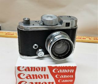 Vintage Robot Film Camera Zeiss Jena Biotar 1:2 F=4cm 40mm Lens
