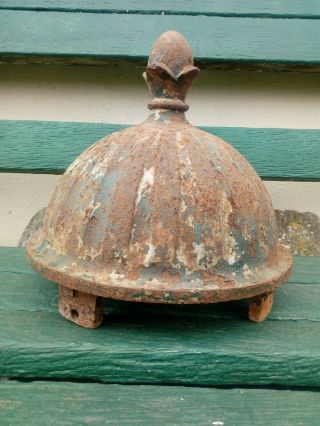 Antique,  Cast Iron - Road Side Pump,  Top.  Glenfield & Kennedy.