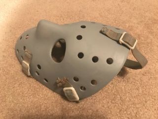 Jacques Plante vintage Fibrosport hockey goalie mask,  undamaged,  fiberglass REAL 2